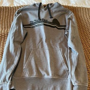 Men’s North Face Gray Hoodie Sweatshirt